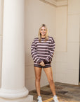 The Knit Set - Light Pink/Brown