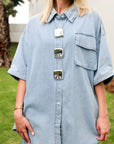Iconic Denim Top