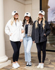 Teddy Love Trucker Hat - Cream