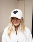 Teddy Love Trucker Hat - Cream