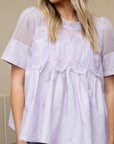 Lilly Top - Lavendar