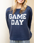 Navy Game Day Sweater
