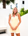 Butter Yellow Active Dress