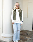 Barn Vest - Olive