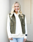 Barn Vest - Olive