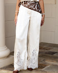 Ivory Lace Trim Set
