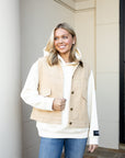 Barn Vest - Taupe
