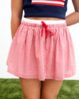 Red Gingham Skirt