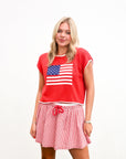 Red Gingham Skirt