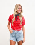 Callie Cardigan - Red
