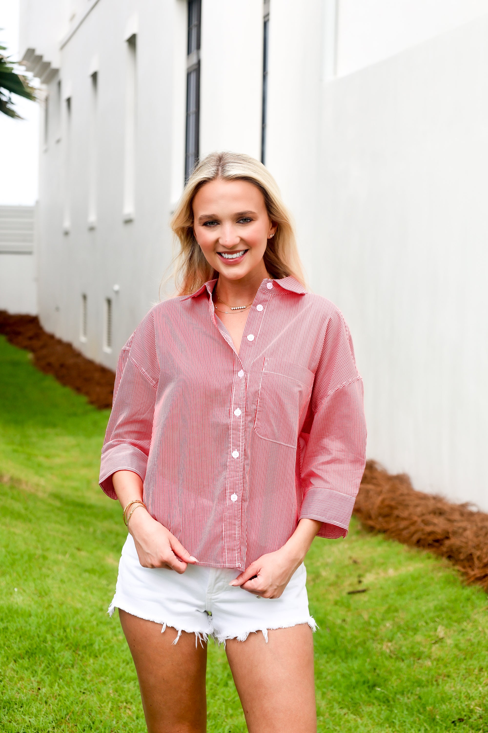 Pinstripe Shirt