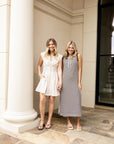 Stripe Henley Tank Midi Dress