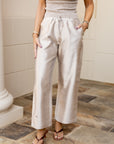 Taffeta Cargo Pants