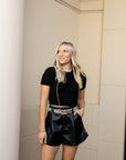 Luna Leather Shorts