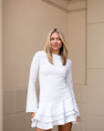 Flowy Ruffled Mini Dress