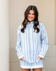 Button Down Skirt Set