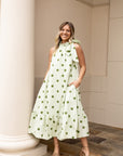 Sage Midi Dress