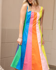 Rainbow Midi Dress