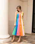Rainbow Midi Dress