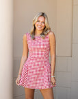Checker Mini Dress