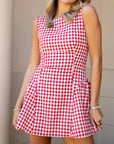 Checker Mini Dress