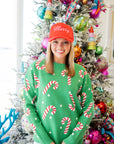 Candy Cane Sweater - Green