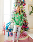 Candy Cane Sweater - Green