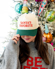 Santa's Favorite Trucker Hat