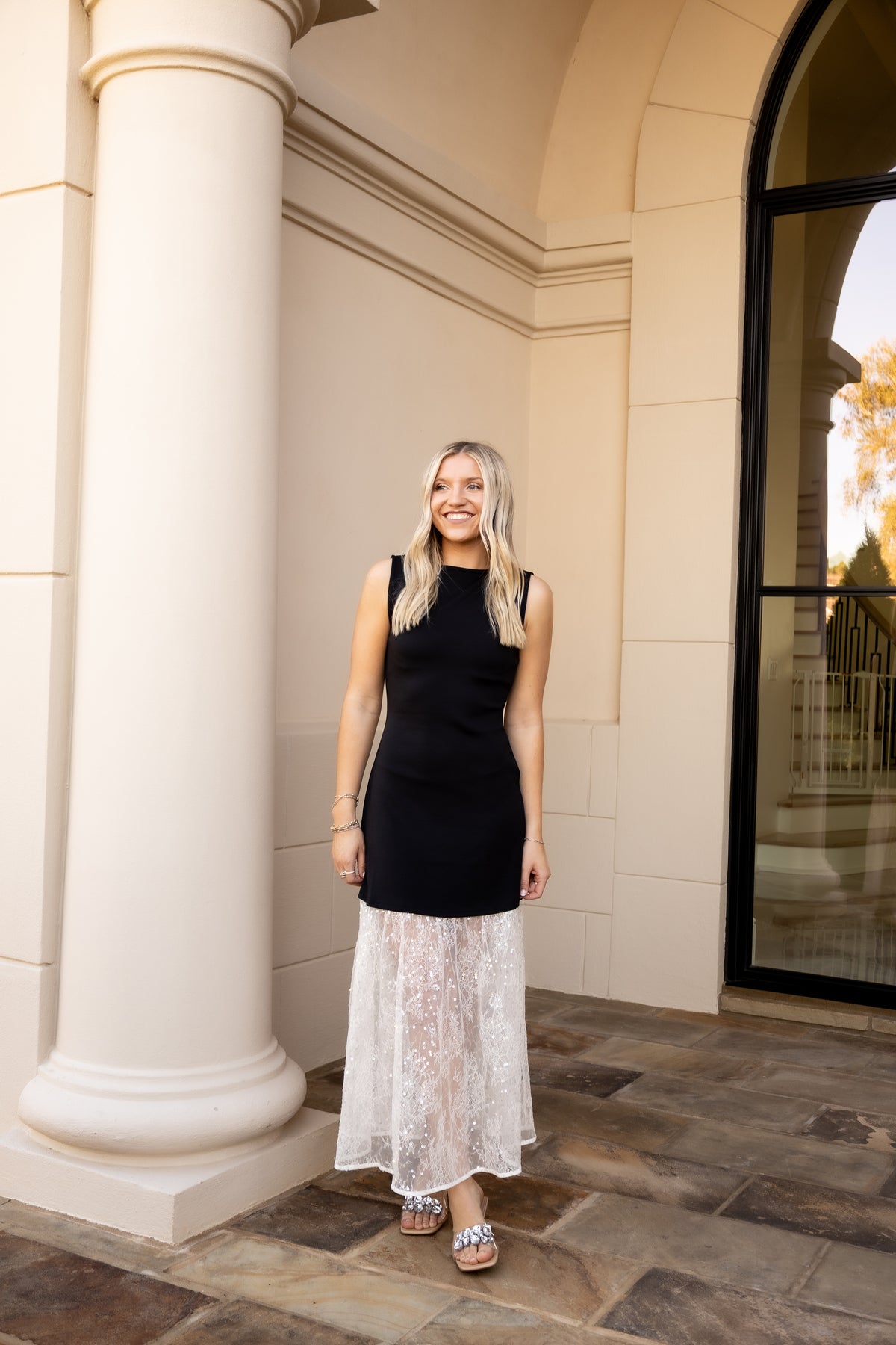 Maya Midi Dress - Black