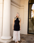 Maya Midi Dress - Black