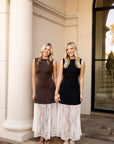 Maya Midi Dress - Black