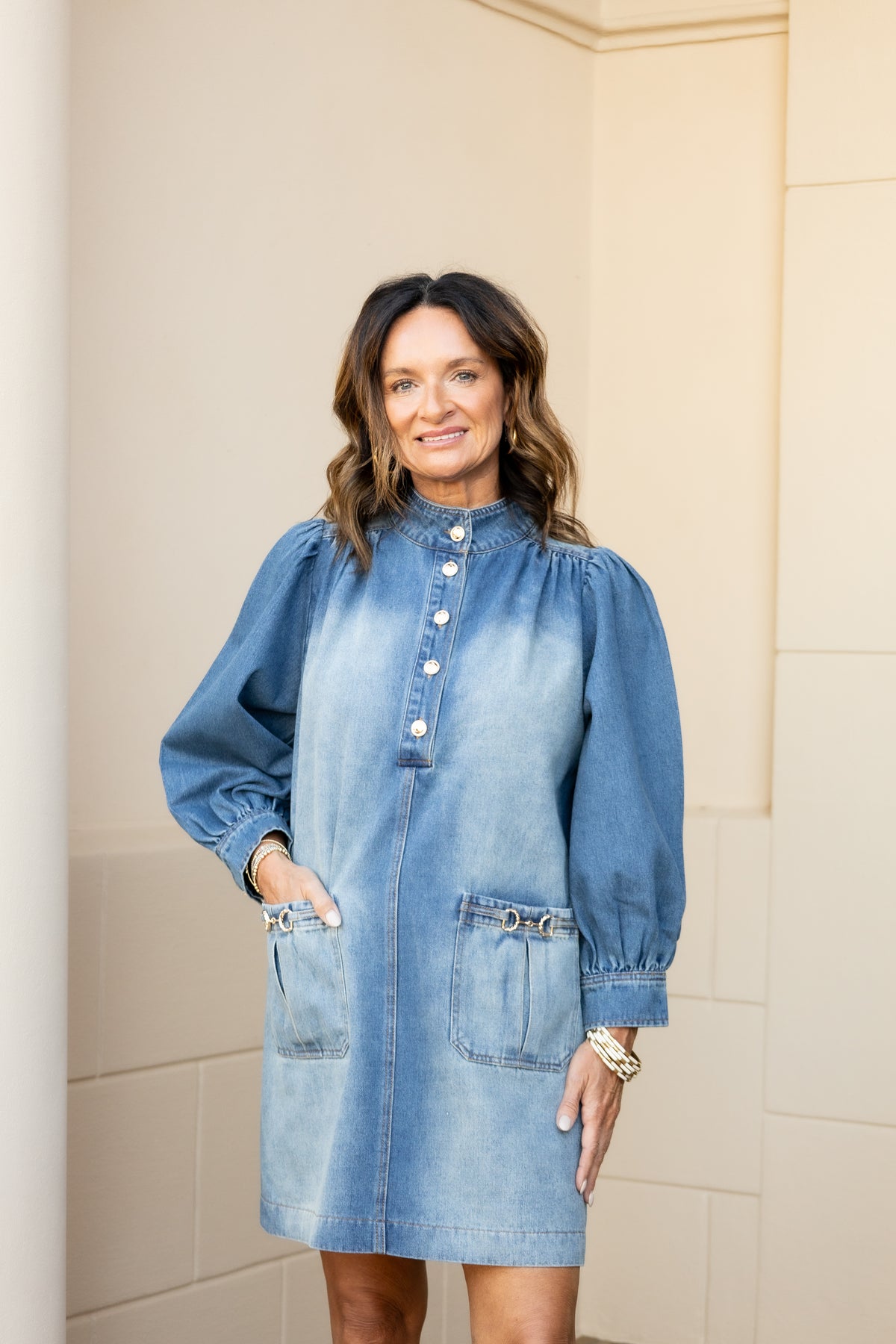 Freya Denim Dress
