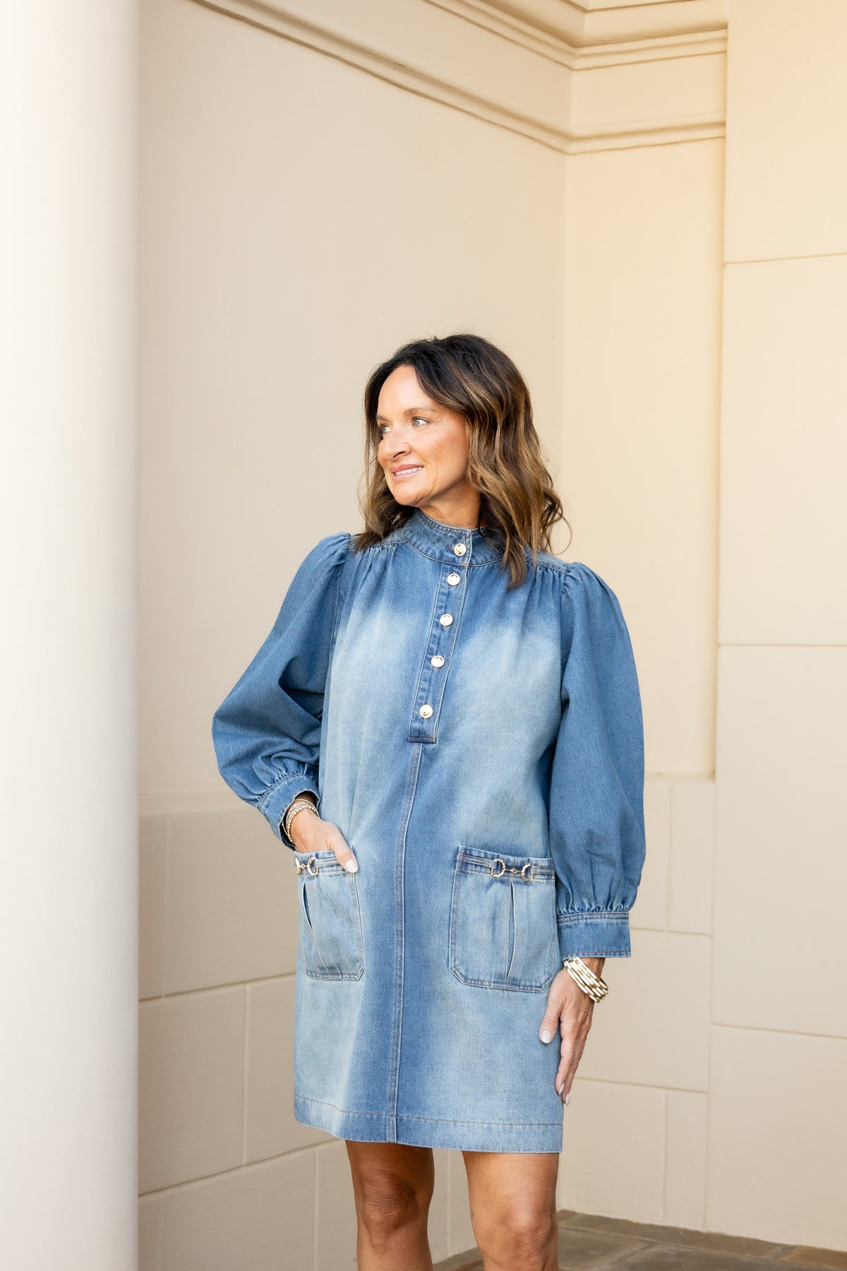 Freya Denim Dress
