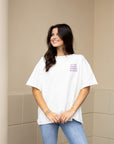 Goodness of God White Boxy Tee