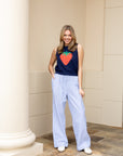 Strawberry Tank - Navy