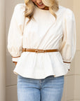 Baylor Belted Top