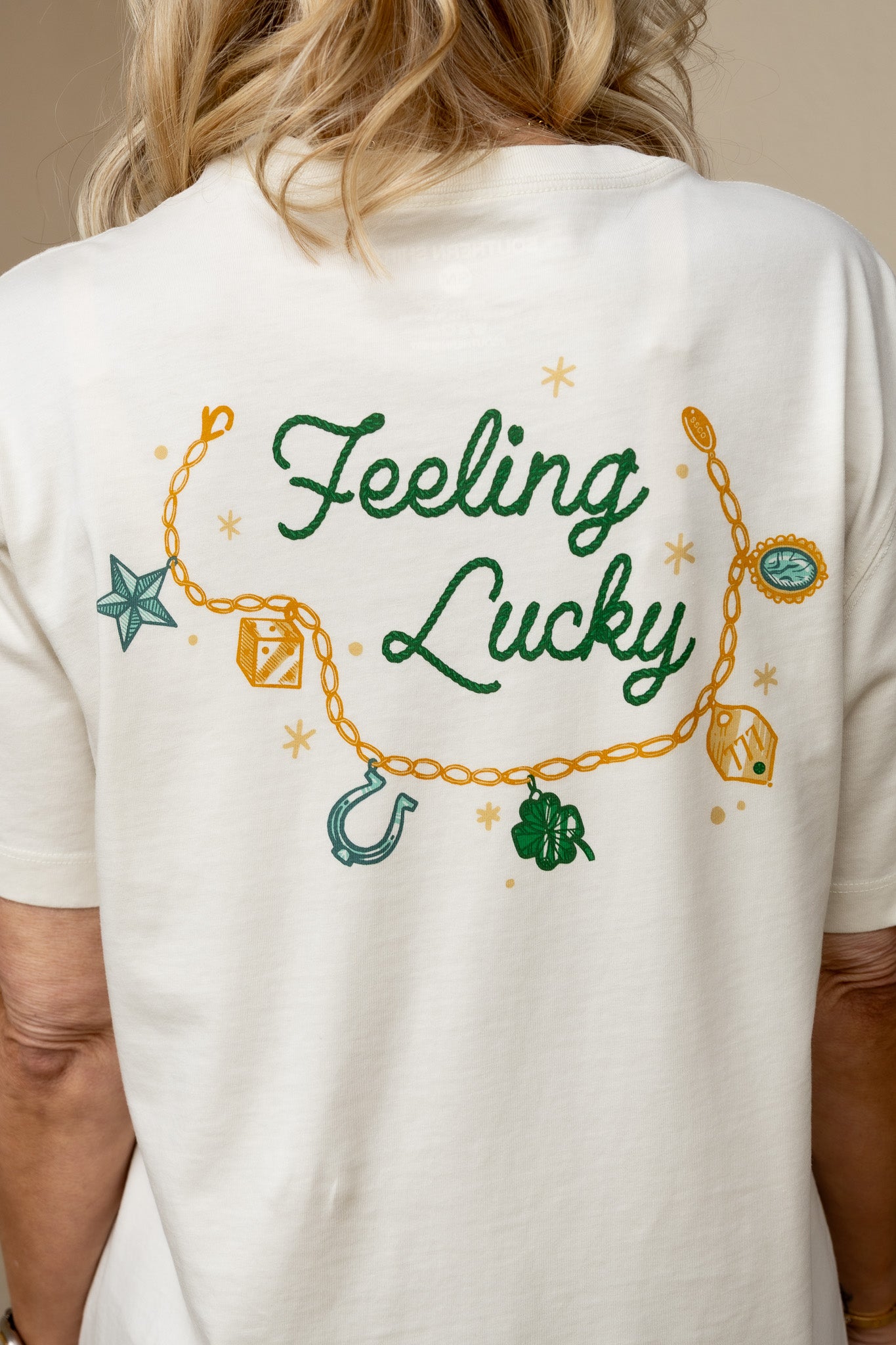 Southern Shirt Co. Women's Feeling Lucky Tee SS