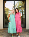 Matilda Midi Dress - Green