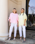 White Relaxed Tapered Pants
