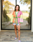 Quilted Kimono Jacket