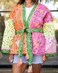 Quilted Kimono Jacket