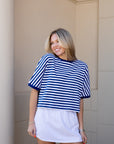 Southern Shirt Co. Women's Shift Hybrid Skort - Bright White