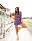 Purple Stripe Set