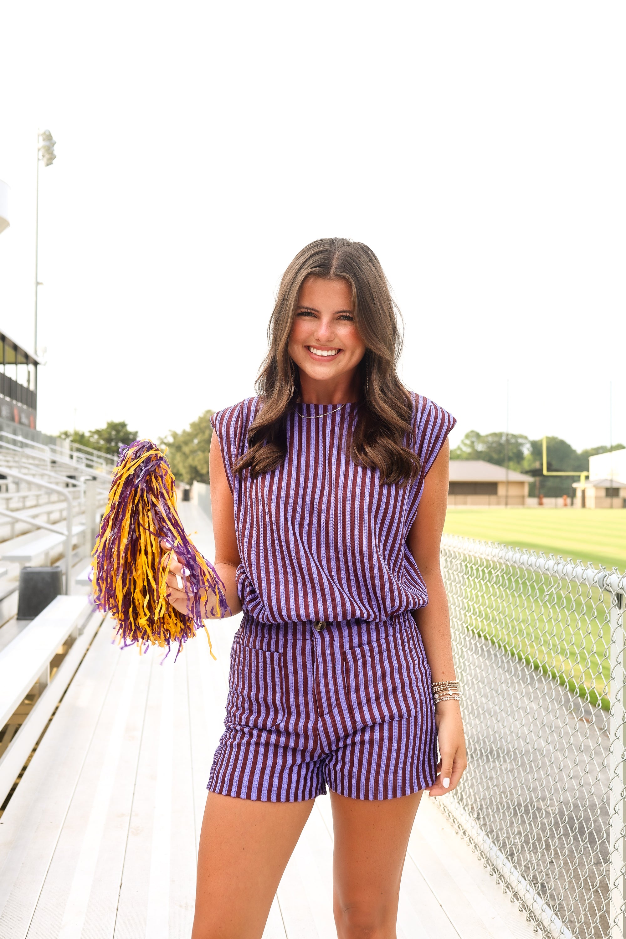 Purple Stripe Set