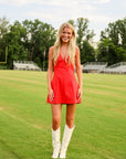 Halter Tie Mini Dress