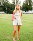 Cream Short Set