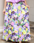 Floral Midi Skirt