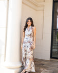 Sandstone Floral Dress