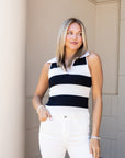 Striped Sweater Tank