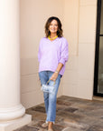 Lavender Blouse
